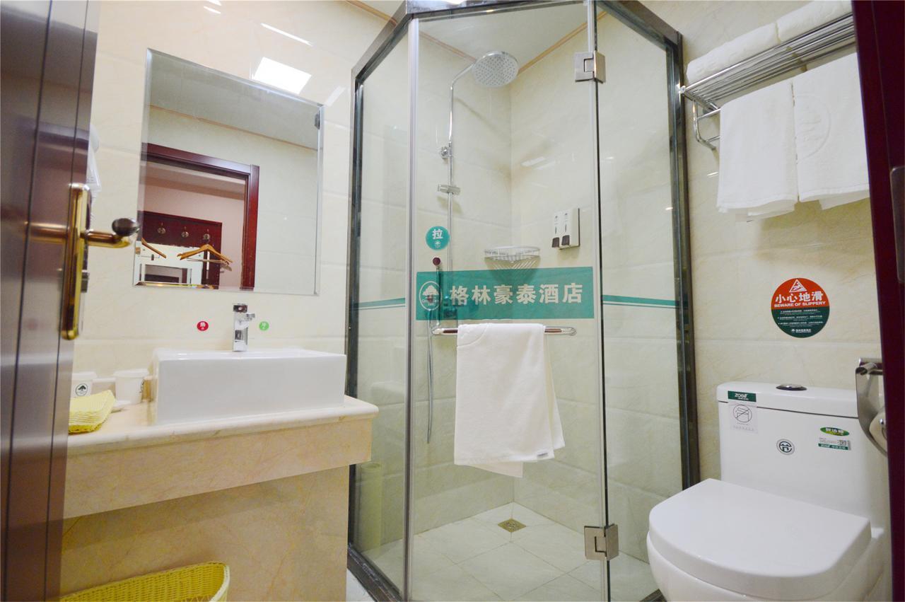 Greentree Inn Anhui Hefei Qingxi Road Business Hotel Esterno foto
